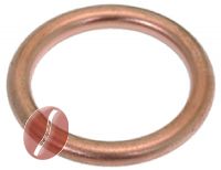 DICHTUNG AUS KUPFER ø 23x17x3 mm