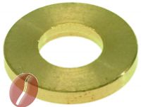 MESSINGSCHEIBE ø 15x7x2,5 mm
