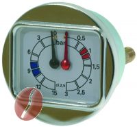 MANOMETER FÜR KESSEL-PUMPE ø 58 mm