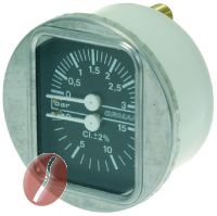MANOMETER FÜR KESSEL - PUMPE ø 63 mm