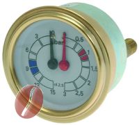 MANOMETER FÜR BOILER-PUMPE ø 60 mm