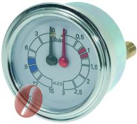 MANOMETER FÜR KESSEL - PUMPE ø 60 mm