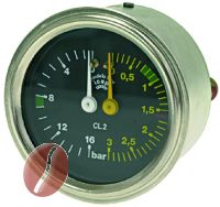 MANOMETER FÜR PUMPENKESSEL ø 60 mm