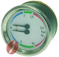 MANOMETER FÜR KESSEL - PUMPE ø 60 mm