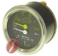 MANOMETER FÜR KESSEL - PUMPE ø 60 mm