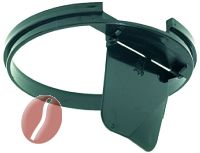 RING MIT FLAP AUS KUNSTSTOFF