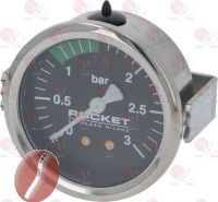 MANOMETER FÜR BOILER ø 61 mm 0÷3 bar