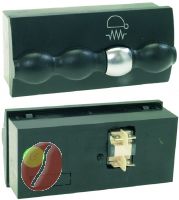 TASTATUR 1 DRUCKKNOPF SCTE SHWARZ
