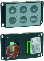 DRUCKKNOPFTAFEL 230/380V 2-3-4 GRUPPEN