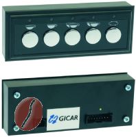DRUCKKNOPFSCHALTER 5 LED TASTEN REPLICA