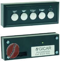 DRUCKKNOPFSCHALTER 1 LED MERCURY