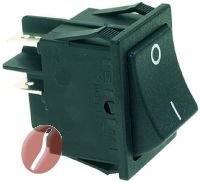 2-POLIGER SCHALTER SCHWARZ 16A 250V
