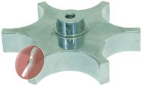 MITTLERER STERN AUS ALUMINIUM