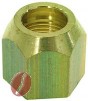 MUTTER 3/8 Zoll  FÜR WASSER- DAMPFROHR