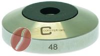 BASIS FÜR TAMPER M8 FLAT INOX ø 48 mm