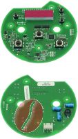 DRUCKKNOPF-PLATINE MIT DISPLAY