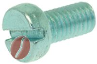 INOX-STAHLSCHRAUBE M5x10 mm UNI 7689