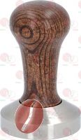 TAMPER AUS HOLZ UND EDELSTAHL ø 58 mm