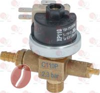 Bezerra DRUCKSCHALTER XP110 C110P 2,3 BAR 1/4"