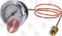 MANOMETER FÜR ERHITZER ø 40 mm 0÷4 bar