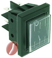 SCHALTER 2-POLIG SCHWARZ 16A 250V