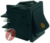 SCHALTER 2-POLIG SCHWARZ 16A 250V